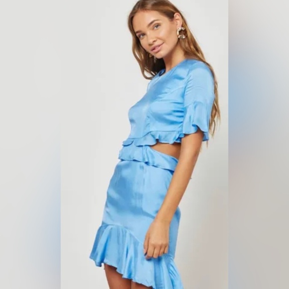 Bardot - Charley - Frill Dress  - Size Small